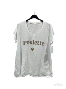 Tee-shirt Poulette