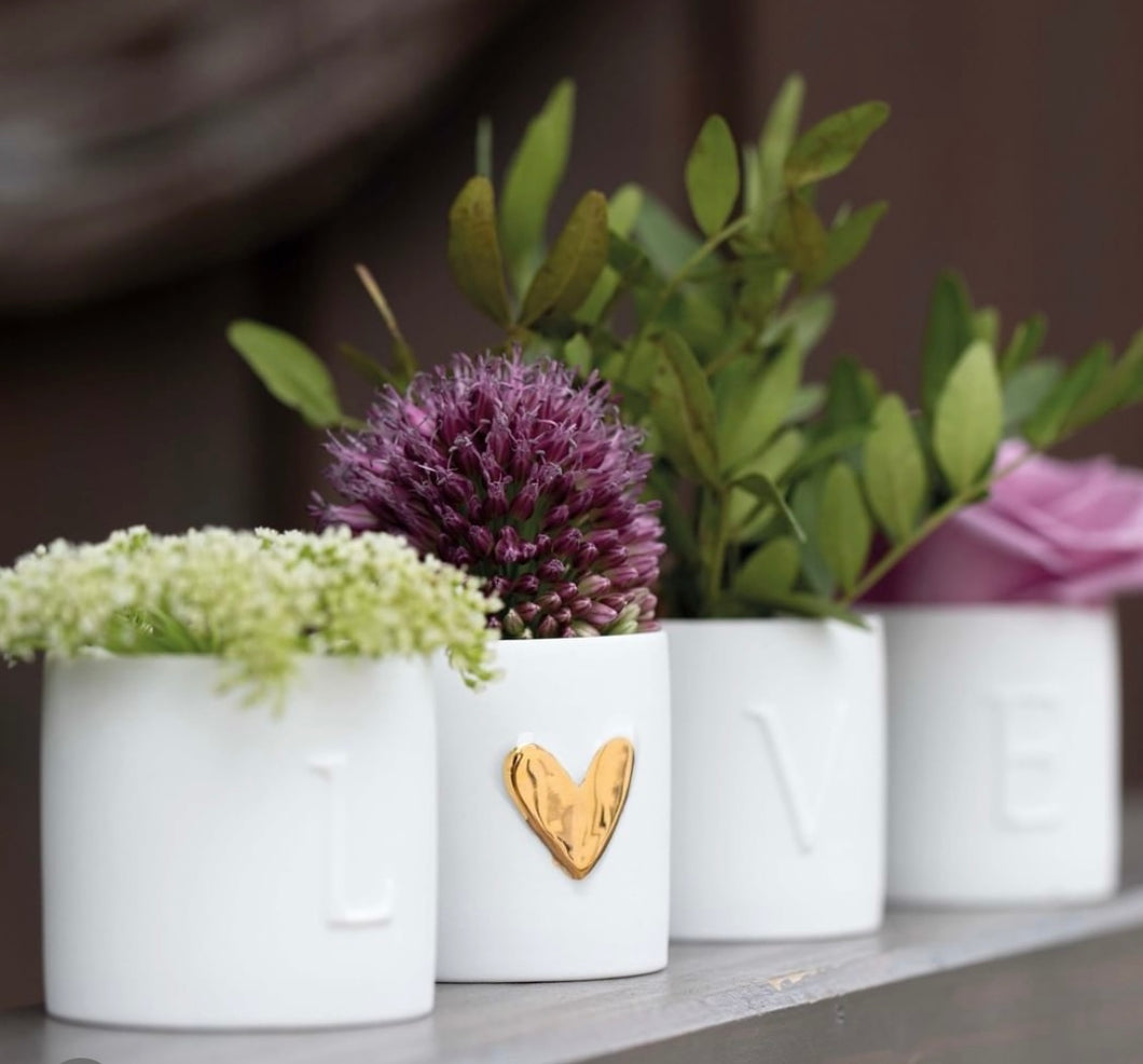 Vases pots soliflores love | Räder